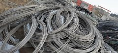 钢丝绳油丝绳废铜铁轮专业回收实时在线