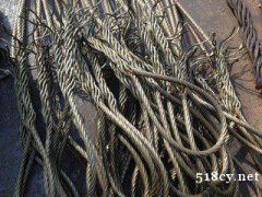 废旧钢丝绳淘汰钢丝绳是我们的主回收项目